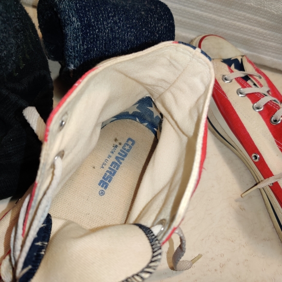 Converse Made in USA American Flag All Stars - Picture 7 of 7